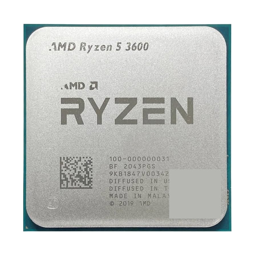 Ryzen 5 3600 R5 3600 Six-Core Twelve-Thread 3.6 GHz CPU
